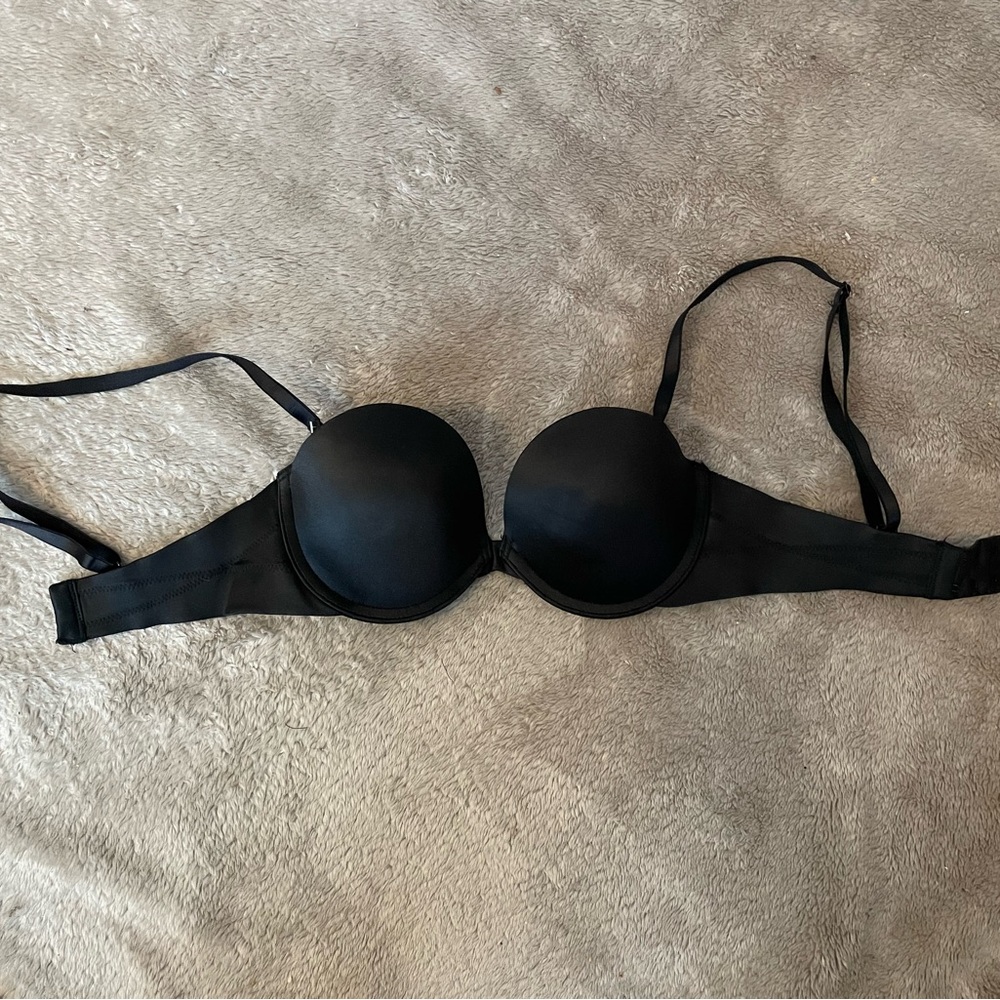 Gilligan & O'Malley Black Molded Bra Size 32B